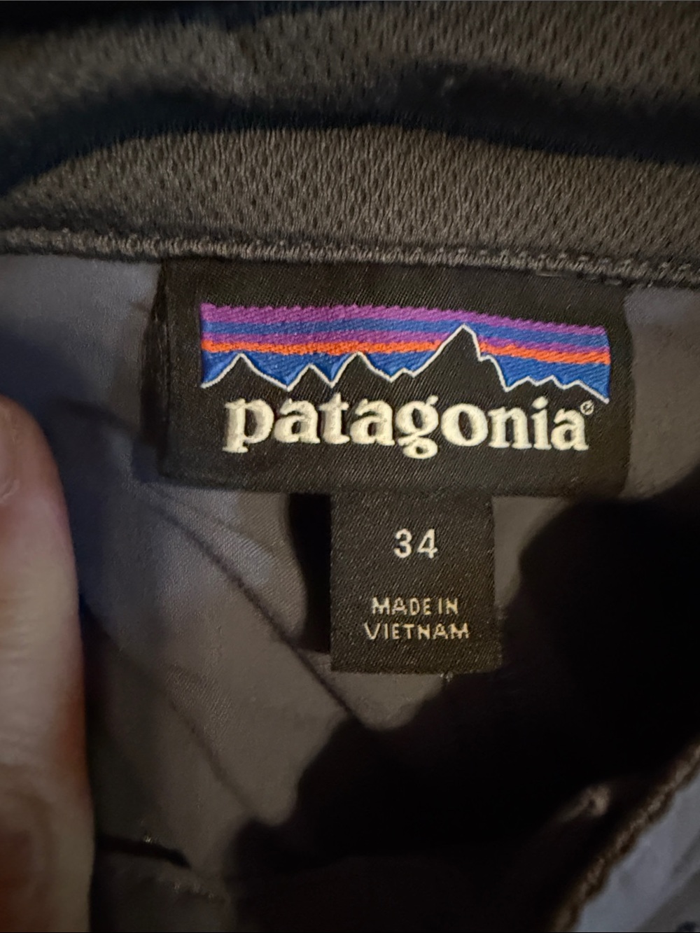 Patagonia Blue Men's Hybrid Performance Shorts - Picture 2 of 8